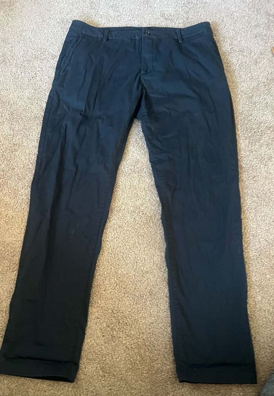Bird dog Boom Pants Size 36x32 Blue Chino Casual Trousers
